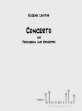 Levitas , Eugene - Concerto for Percussion (Piano伴奏譜)