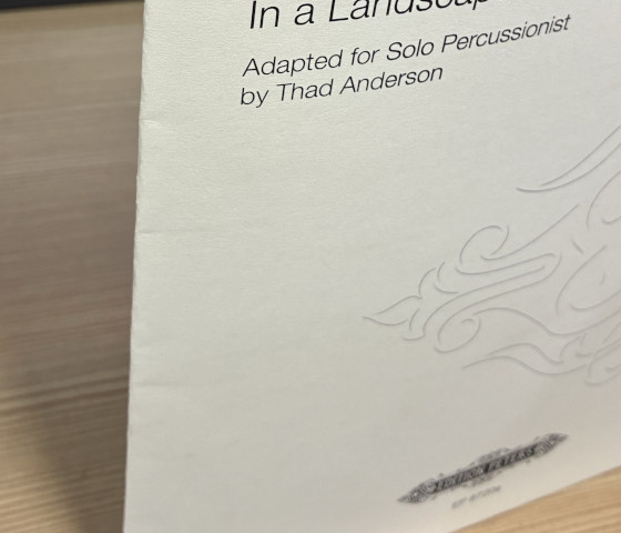 Cage , John - In a Landscape for Solo Percussionist (arr. Thad