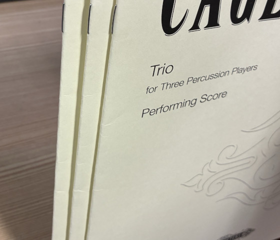 Cage , John - Trio (スコア3冊セット) bluemallet