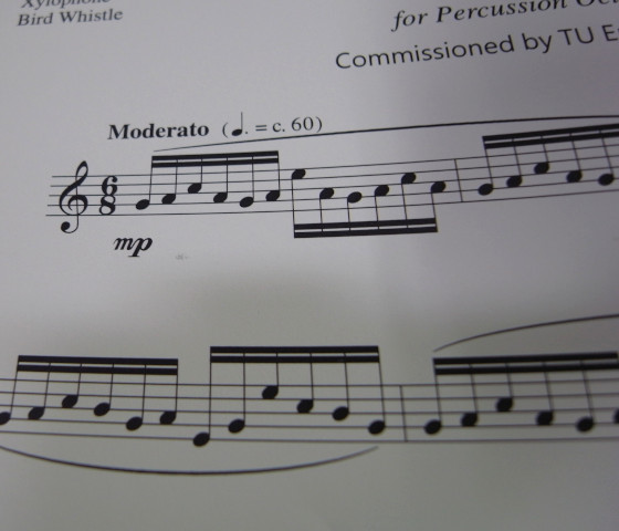 Chen , Ting-Chuan - Woods for Percussion Octet (スコア・パート譜