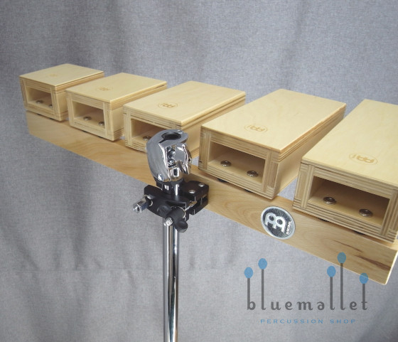 テンプルブロック OM PERCUSSION TEM-5 中古 美品 MEINL Symthetic Temple Block 5-Piece Set ブロックセット